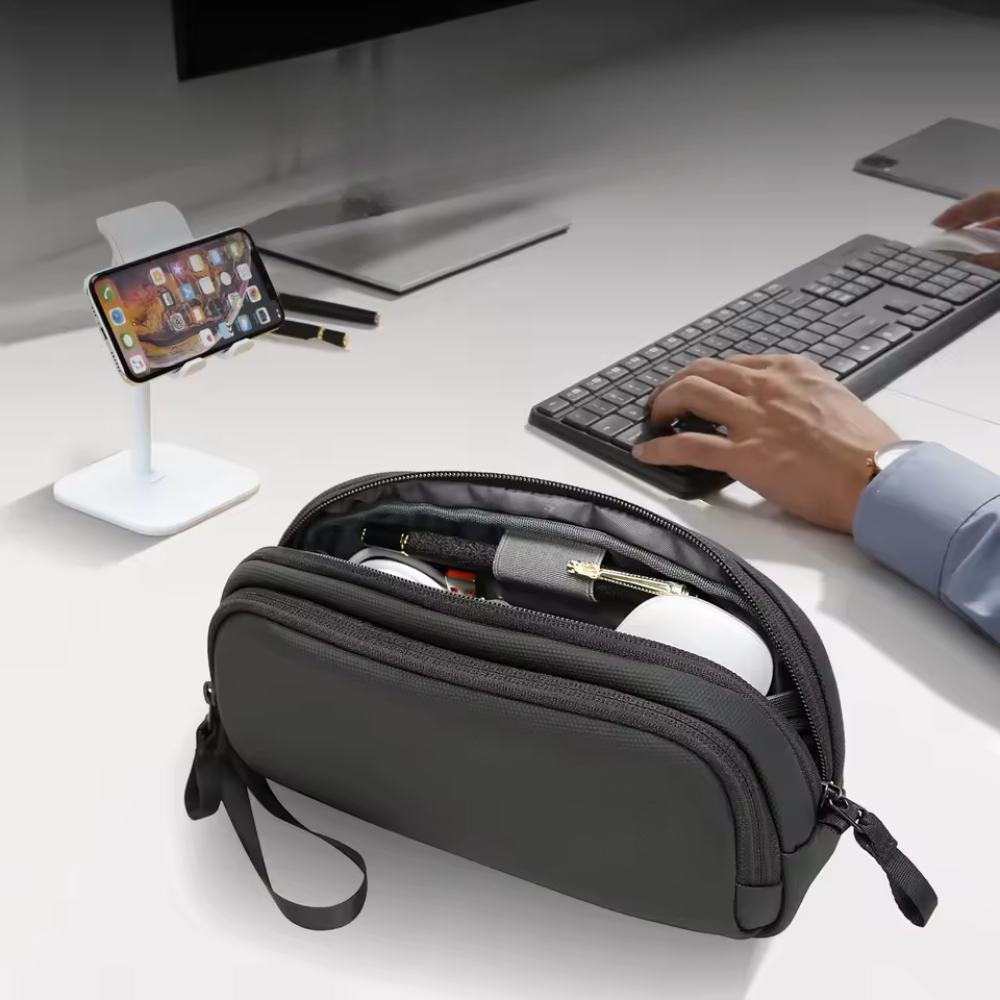 Pochette Organisateur d'Accessoires Électroniques - Ultra Compact