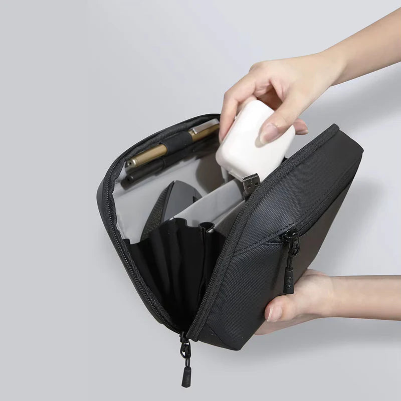 Pochette Plate de Rangement pour Câbles - Organisateur de Voyage