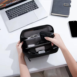 Pochette Plate de Rangement pour Câbles - Organisateur de Voyage